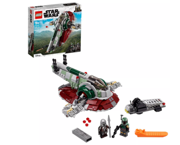 LEGO Star Wars Boba Fett’s Starship 75312 Building Kit – Just $39.99!