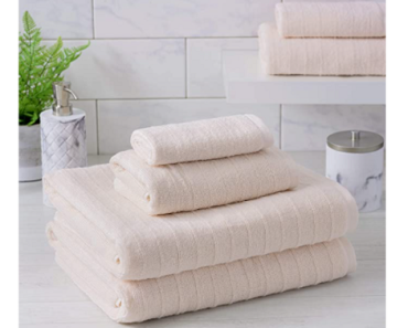 Welhome James | 2 Bath Towels 2 Hand Towels 2 Washcloths Only $25.49! (Reg. $40) Lot’s of Colors Available!