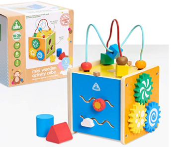 Early Learning Centre Mini Wooden Activity Cube Only $7! (Reg. $15)