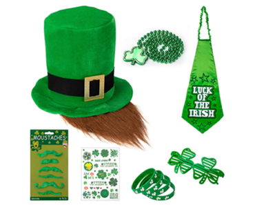 St. Patrick’s Day 10 Piece Accessories Set – Just $9.99!