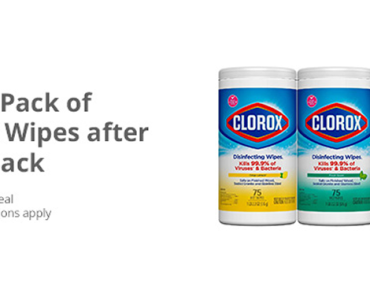 Awesome Freebie! Get a FREE 3 Pack of Clorox Disinfecting Wipes from TopCashBack and Staples!