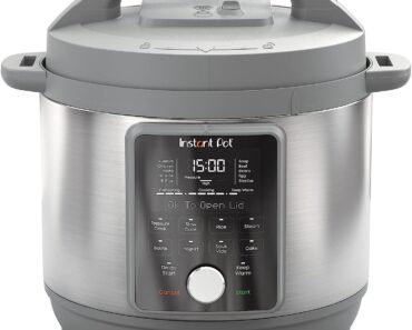 Instant Pot Duo Plus 6-Quart Whisper Quiet 9-in-1 Electric Pressure Cooker – Only $79.95!