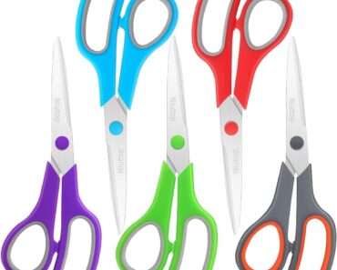 Multipurpose Scissors (Pack of 5) – Only $6.99! Prime Member Exclusive Cyber Monday Deal!
