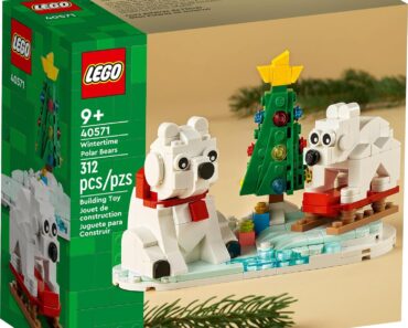 LEGO Wintertime Polar Bears Building Kit – Only $12.34!