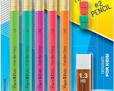Paper Mate Handwriting Triangular Mechanical Pencil Set (Pack of 5) – Only $2.87!