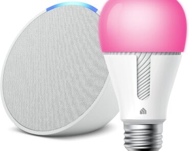 Echo Pop and Kasa Smart Bulb Bundle – Only $17.99! Black Friday Deal!