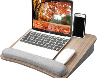 Portable Laptop Desk with Pillow Cushion – Only $11.99!