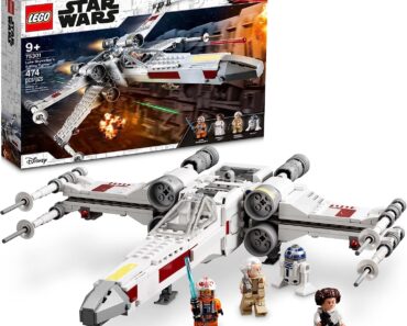 LEGO Star Wars Luke Skywalker’s X-Wing Fighter Building Toy Set – Only $32.39!