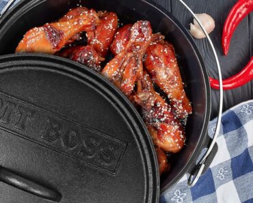 Pit Boss 14” Cast Iron Dutch Oven – Only $41.99!