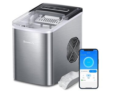 GoveeLife Smart Countertop Ice Makers, Self-Cleaning, Portable Ice Maker Works with Alexa – Just $109.99! Amazon Cyber Monday Deal!