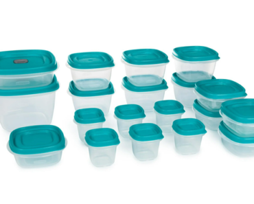 Rubbermaid Easy Find Vented Lids Food Storage Containers, 38-Piece Set – Just $9.00! Walmart Cyber Monday Deals End Tonight!!