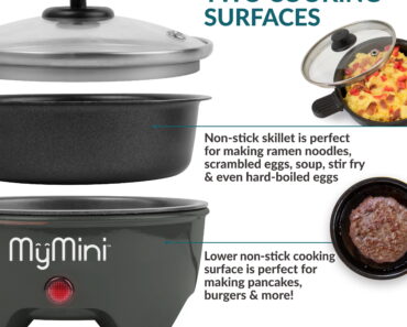 MyMini 5-inch Noodle Cooker & Skillet Electric Hot Pot – Only $8.98!