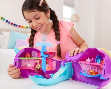 Polly Pocket Sparkle Cove Adventure Dolls & Toy Boat Playset – Only $19.99!