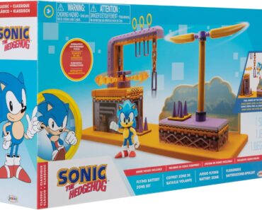 Sonic The Hedgehog Flying Battery Zone Playset – Only $9.49!