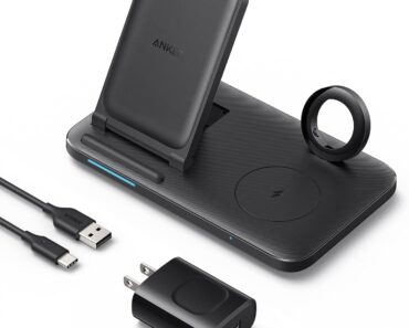 Anker Foldable 3-in-1 Wireless Charging Station – Only $16.99!