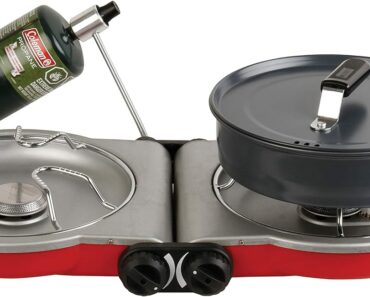 Coleman Fold N Go 2-Burner Propane Camping Stove – Only $49!