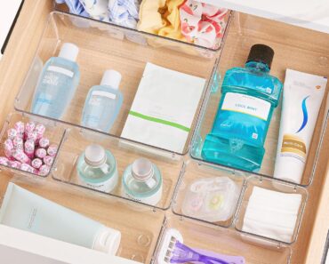 Clear Plastic Drawer Organizer Set (25 Pieces) – Only $17.99!