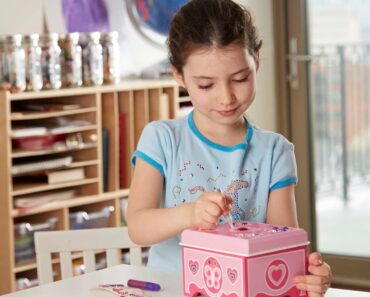 Melissa & Doug Created by Me! Jewelry Box Wooden Craft Kit – Only $7.99!