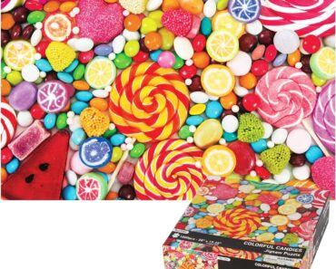 BunMo Candy and Sweets 1000-Piece Puzzle – Only $9.99!