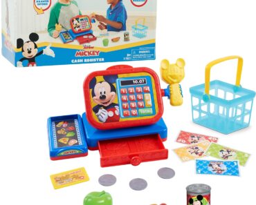 Disney Junior Mickey Mouse Realistic Sounds Toy Cash Register – Only $13.99!