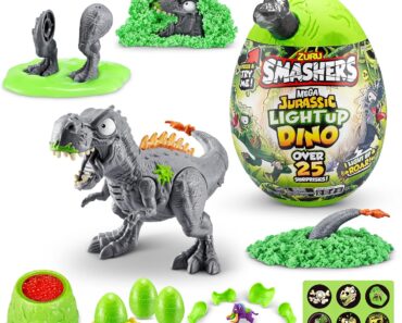 Smashers Mega Jurassic Light Up Dino Egg – Only $11.99!