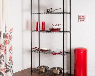 Honey-Can-Do Storage Shelving (5-Tier) – Only $39.59!