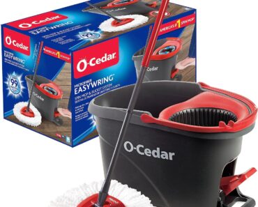 O-Cedar EasyWring Microfiber Spin Mop – Only $29.99! Cyber Monday Deal!