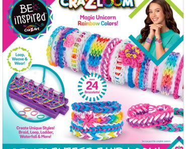 Cra-Z-Art Be Inspired Ultimate Rubber Band Loom Kit – Only $5!