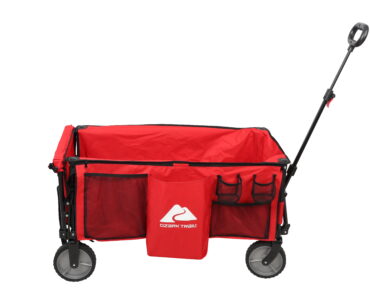 Ozark Trail Camping Utility Wagon with Tailgate & Extension Handle – Only $40!