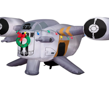 Airblown Inflatables Christmas Mandalorian Razor Crest – Just $75.00! Holiday Clearance!