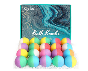 Bath Bombs Gift Set – 20 Pieces – Just $9.99! In Time For Christmas!