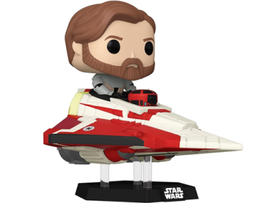 Funko Pop! Ride Super Deluxe: Star Wars Hyperspace Heroes – OBI-Wan Kenobi in Delta 7 Jedi Starfighter – Just $11.86!