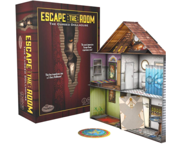 Think Fun Escape The Room The Cursed Dollhouse – an Escape Room Experience in a Box – Just $14.99! Arrives before Christmas!