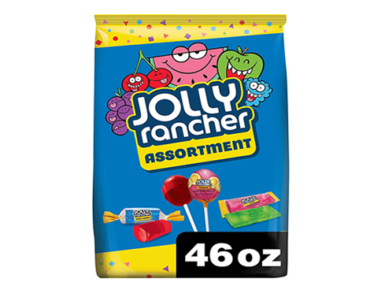 JOLLY RANCHER Assorted Fruit Flavored Hard Candy Variety Bag, 46 oz – Just $6.85!
