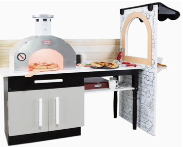 Little Tikes Real Wood Pizza Restaurant Wooden Play Kitchen – Just $99.00!