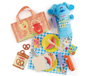 Melissa & Doug Blue’s Clues & You! Share with Blue Picnic Play Set with Hand Puppet – Just $16.49! In Time For Christmas!