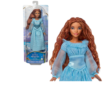 Mattel Disney the Little Mermaid Ariel Fashion Doll on Land In Signature Blue Dress – Just $7.49!