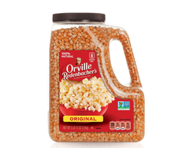 Orville Redenbacher’s Original Gourmet Yellow Popcorn Kernels, 5 Pound, 12 Ounce – Just $9.49!