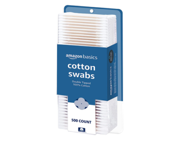 Amazon Basics Cotton Swabs, 500 count, 1-Pack – Just $2.26!