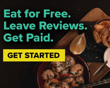 Eat for FREE! Leave Reviews! Get paid! Review local restaurants and earn up to $80 per review!