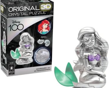 Disney Platinum Ariel Original 3D Crystal Puzzle – Only $11.40!