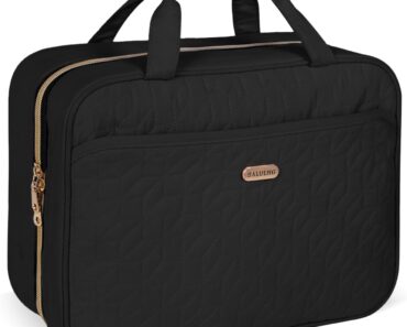 BALULHG Black Toiletry Bag – Only $12.49!