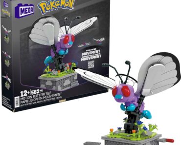 Mega Pokémon Butterfree Collectible Building Toy – Only $43.62!