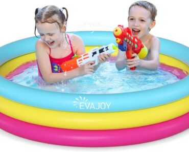 Inflatable Kiddie Pool – Only $9.88!