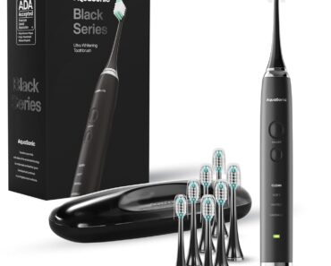 Aquasonic Black Series Ultra Whitening Toothbrush – Only $29.95!
