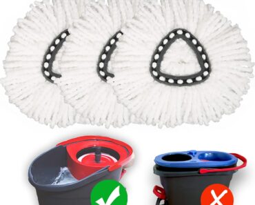 Mop Replacement Heads (Pack of 3) – Only $10.99!