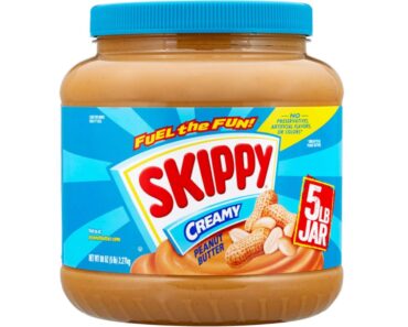 SKIPPY Creamy Peanut Butter, 5 Pound – Only $8.14!
