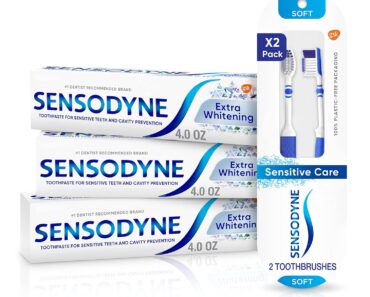 Sensodyne Toothpaste and Toothbrush Bundle – Only $12.30!