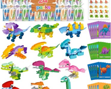 Valentine’s Dinosaur Building Kits (24 Pack) – Only $13.76!