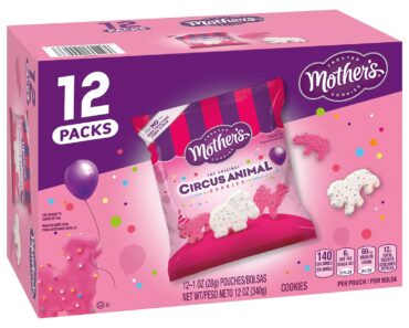 Mothers Cookies, Original Circus Animal (12 Count) – Only $5.78!